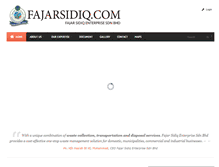 Tablet Screenshot of fajarsidiq.com